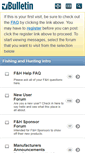 Mobile Screenshot of fishingandhuntingforum.com